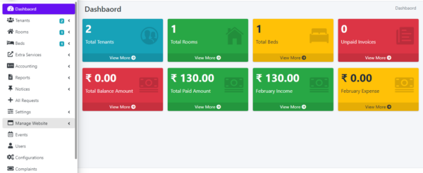 Letster - Hostel Management System - Image 2