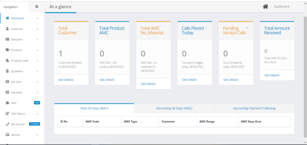 Tunato - AMC and Customer Service Call/Complaint Management Application - Image 4