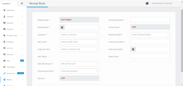 Tunato - AMC and Customer Service Call/Complaint Management Application - Image 3